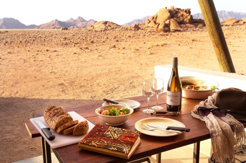 Desert Quiver Camp uitzicht kamer